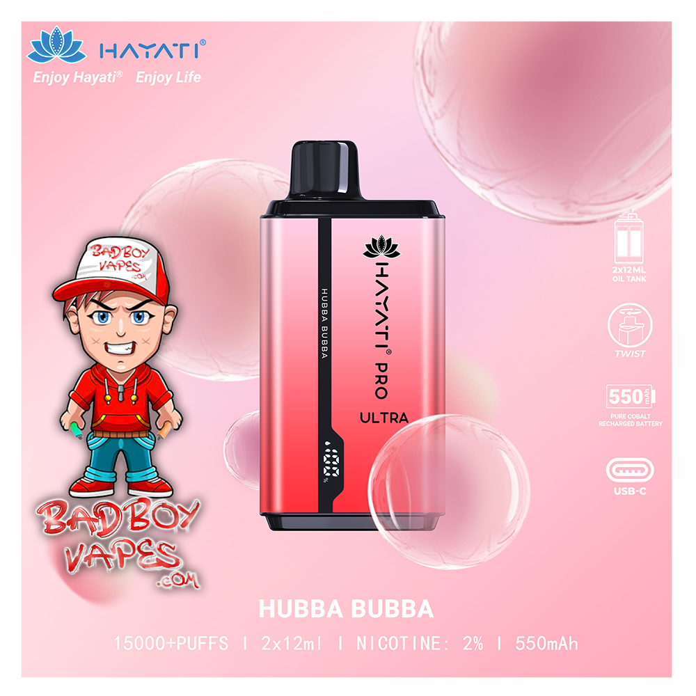 Hayati Pro Ultra - 15000 Puffs